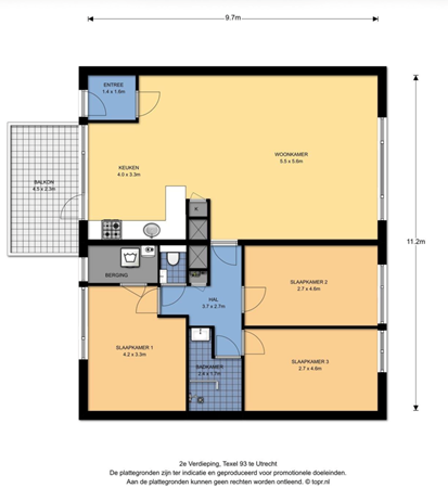 Medium property photo - Texel 93, 3524 AS Utrecht